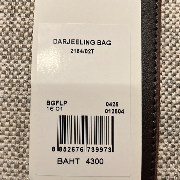 Jim Thompson Darjeeling Bag NWT - Picture 4 of 8